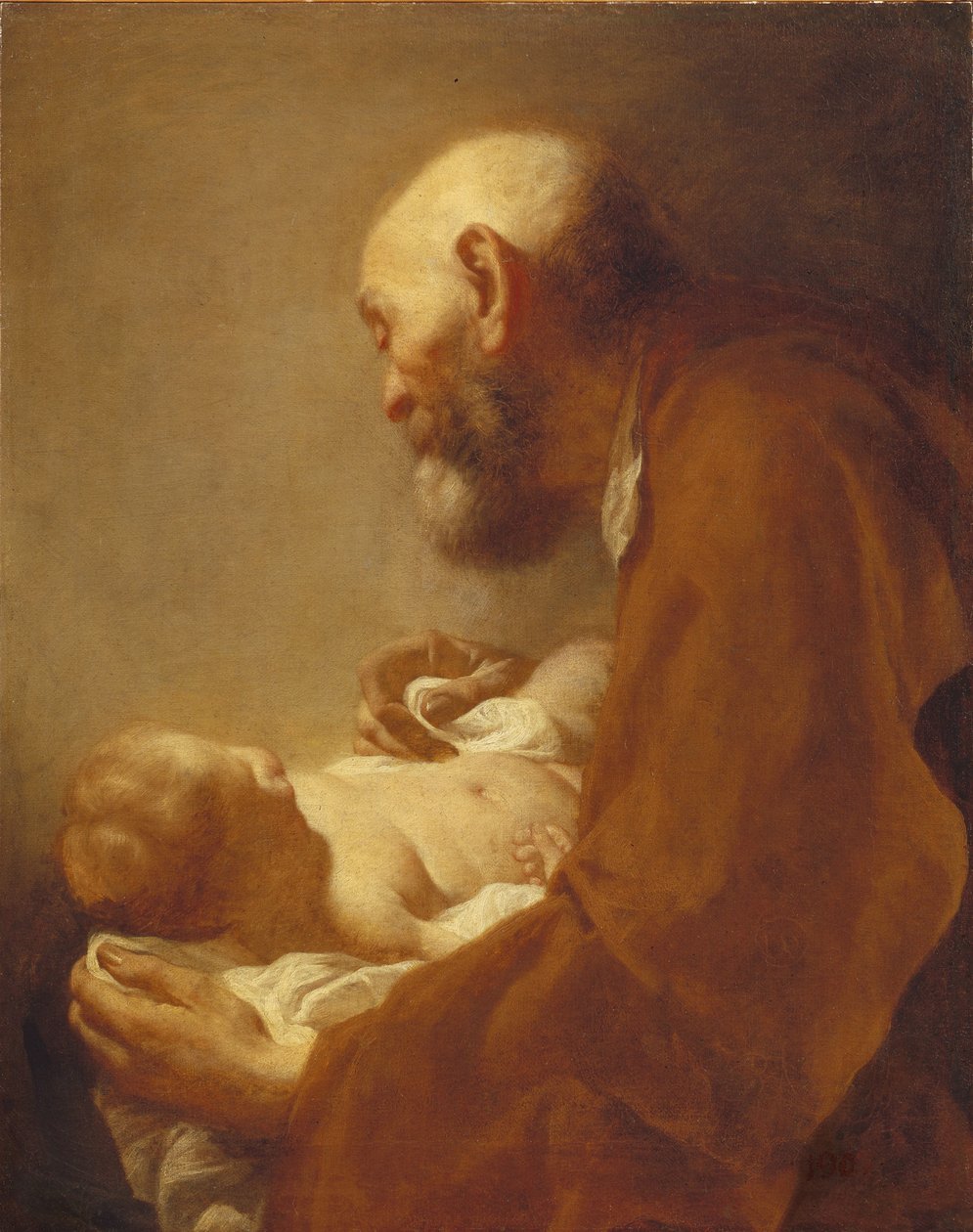 Heiliger Simon mit dem Christuskind von Giuseppe Angeli