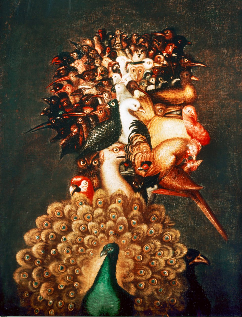 Luft. Aus einer Serie der vier Elemente von Giuseppe Arcimboldo