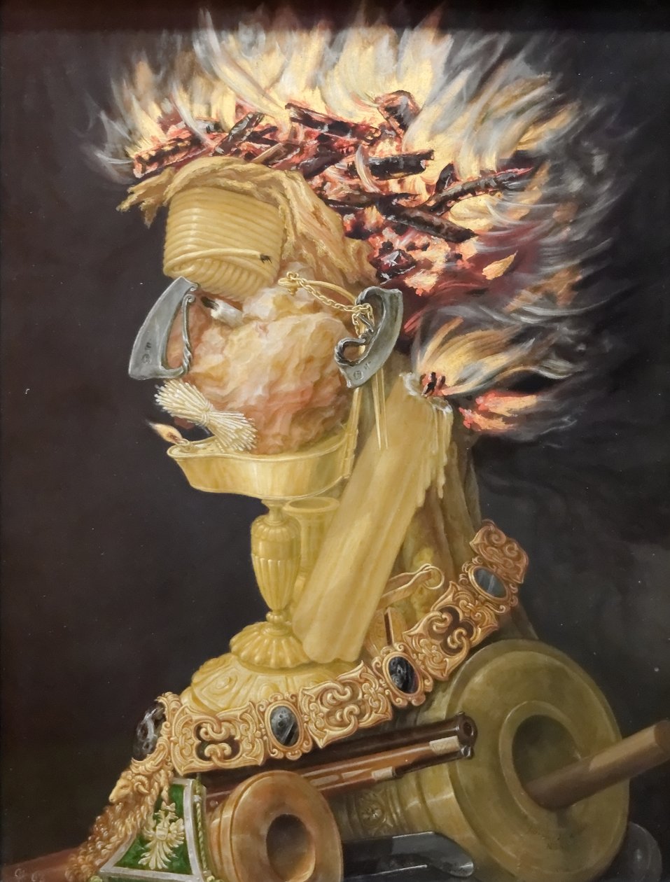 Feuer von Giuseppe Arcimboldo