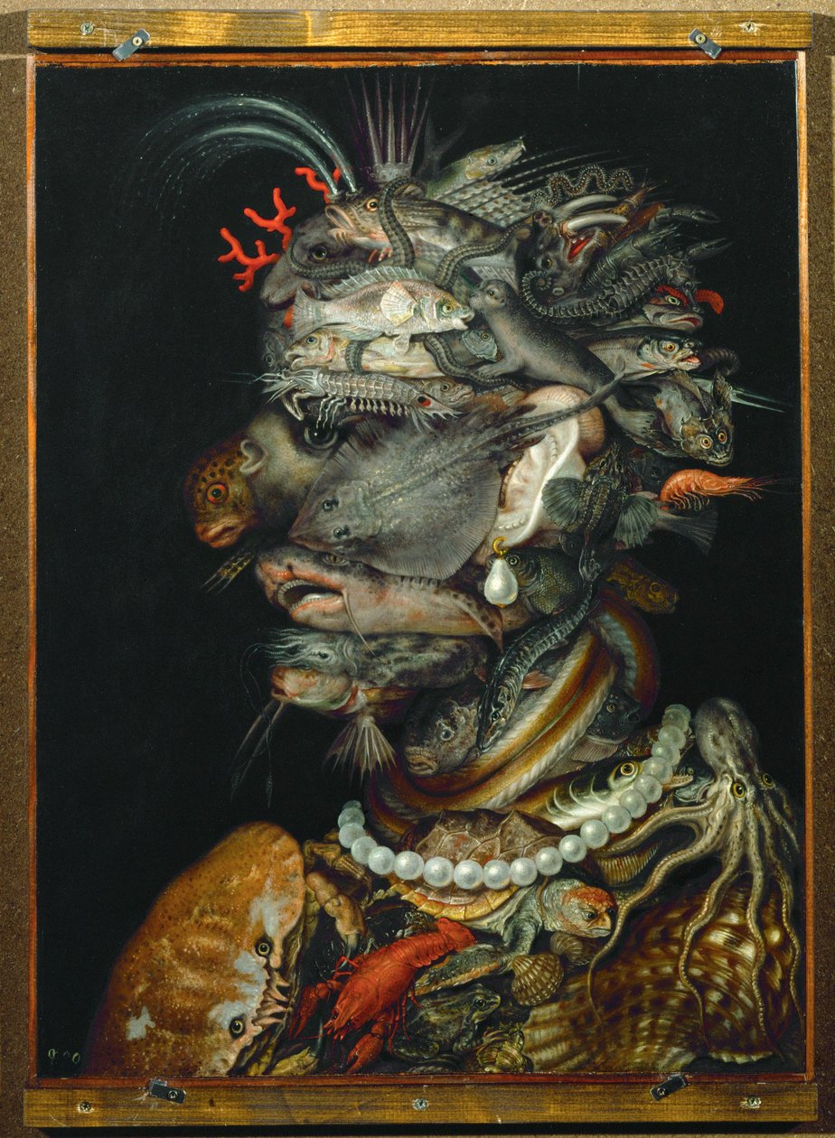 Wasser, Allegorie von Giuseppe Arcimboldo