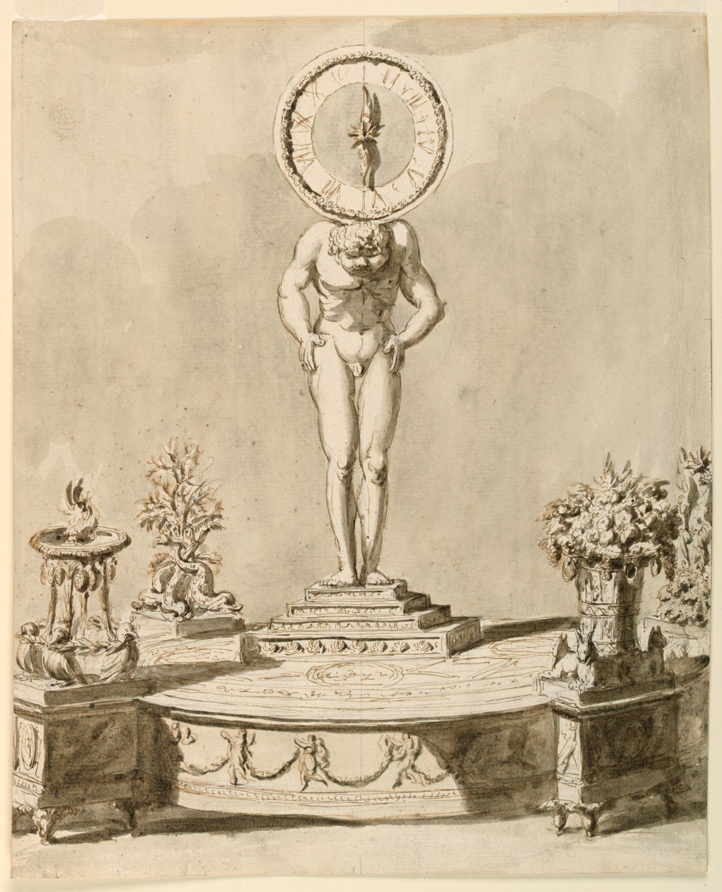 Tintenfass von Giuseppe Barberi