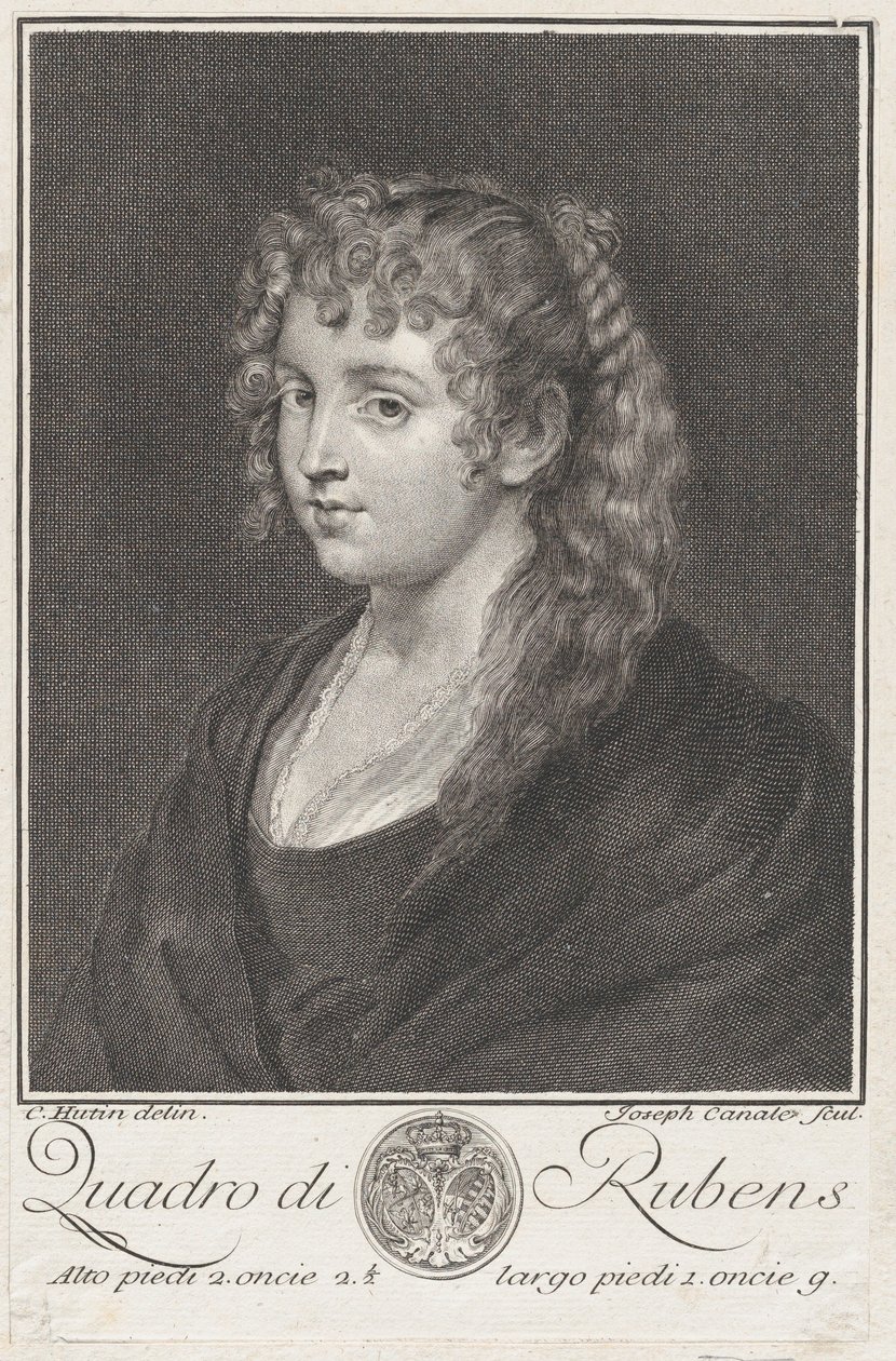 Porträt einer jungen Frau von Giuseppe Canale