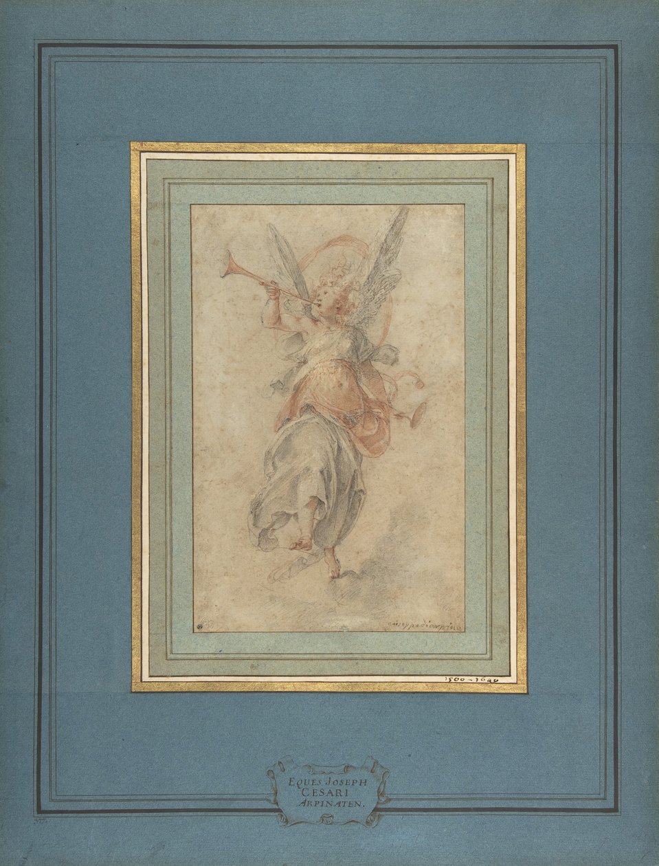 Allegorische Figur des Ruhms von Giuseppe Cesari