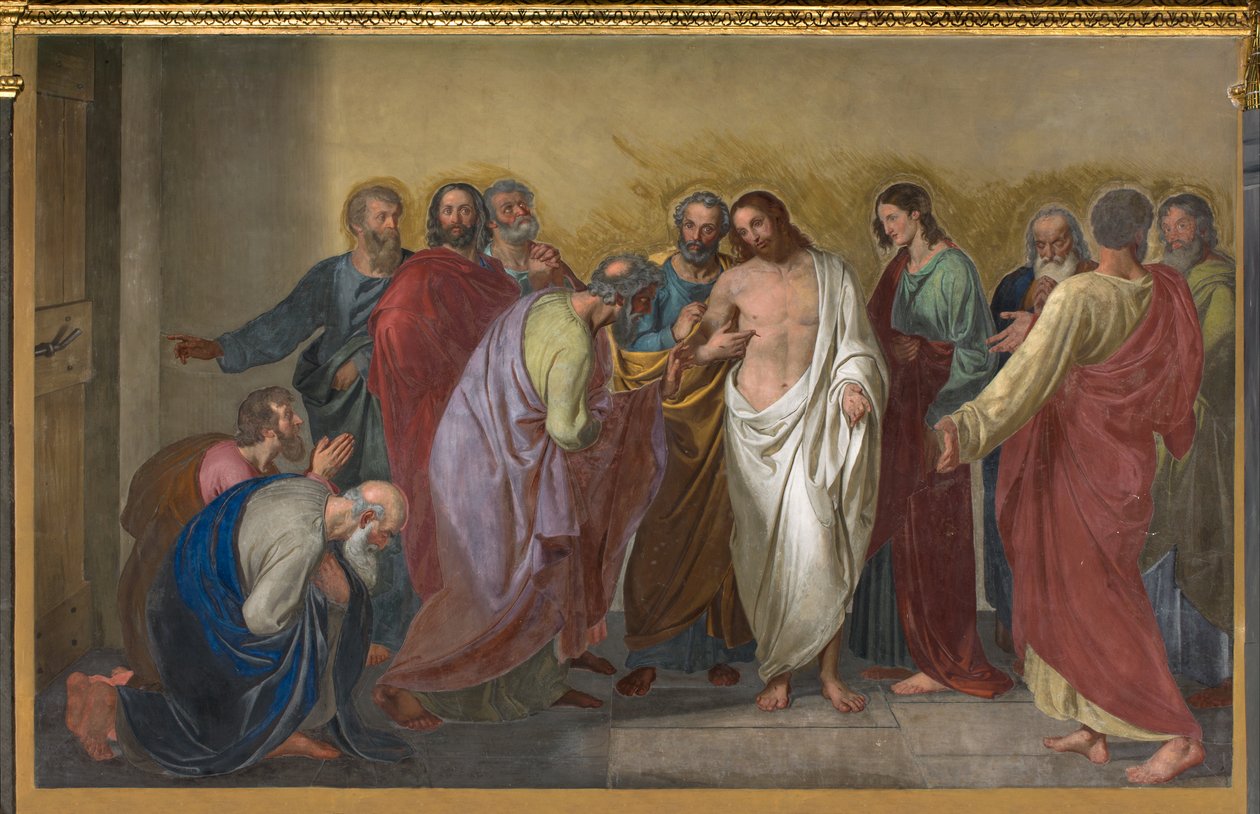 Presbyterium, Unglaube des Heiligen Thomas von Giuseppe Diotti