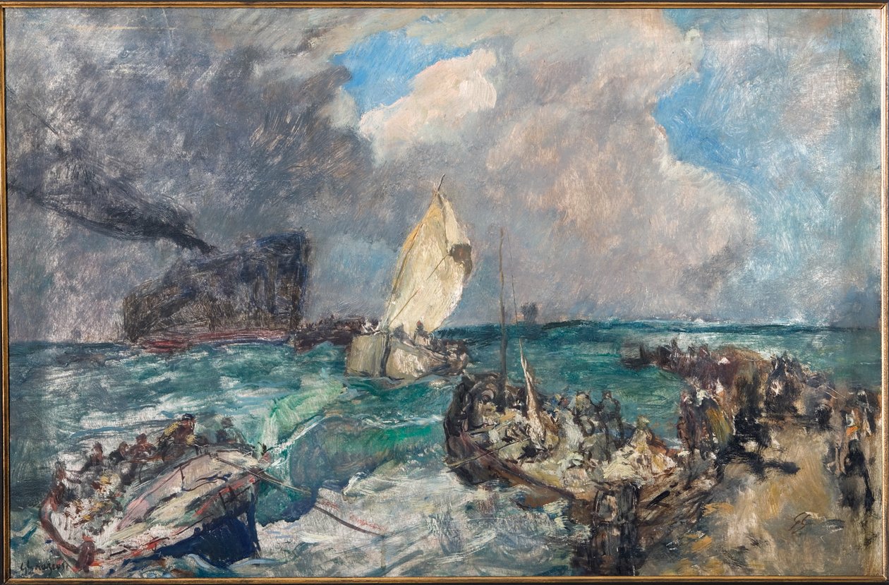 Landung der serbischen Armee von Giuseppe Graziosi