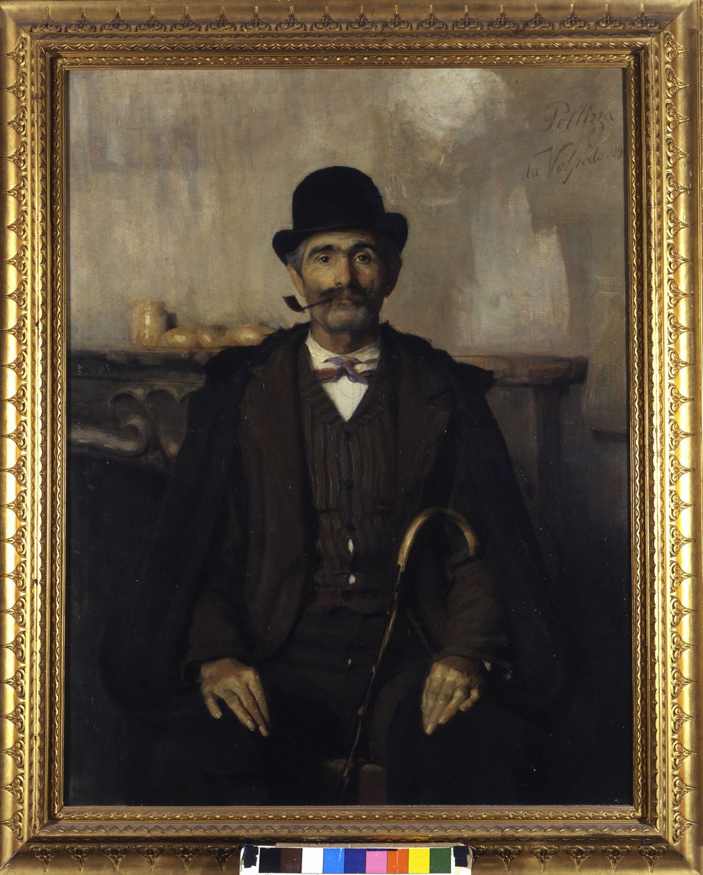 Giuseppe Giani, der Vermittler (Porträt von Giuseppe Giani dem Vermittler). Gemälde von Giovanni Pellizza da Volpedo (1868-1907) von Giuseppe Pellizza da Volpedo