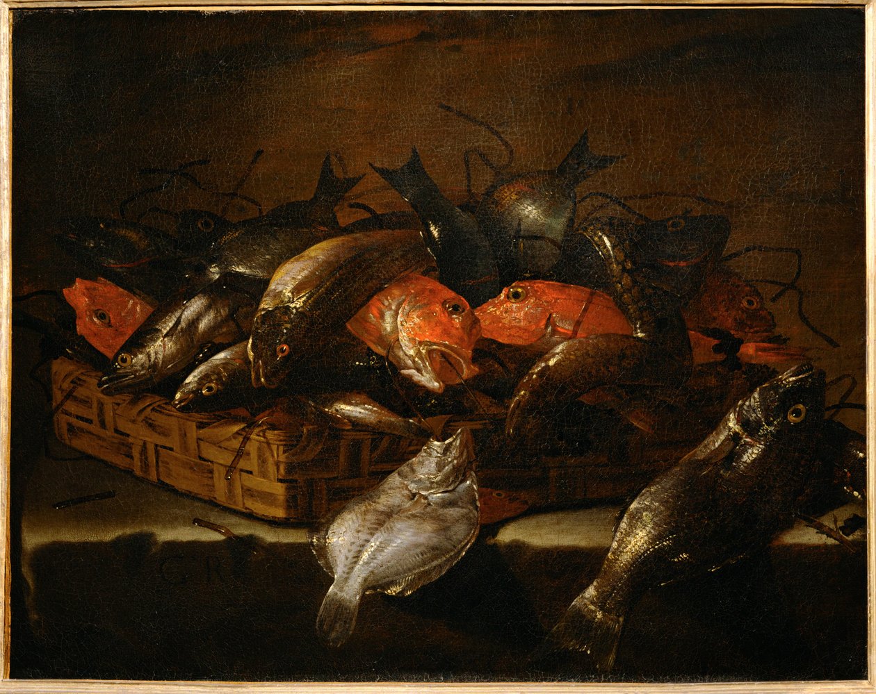 Stillleben mit Fisch von Giuseppe Recco