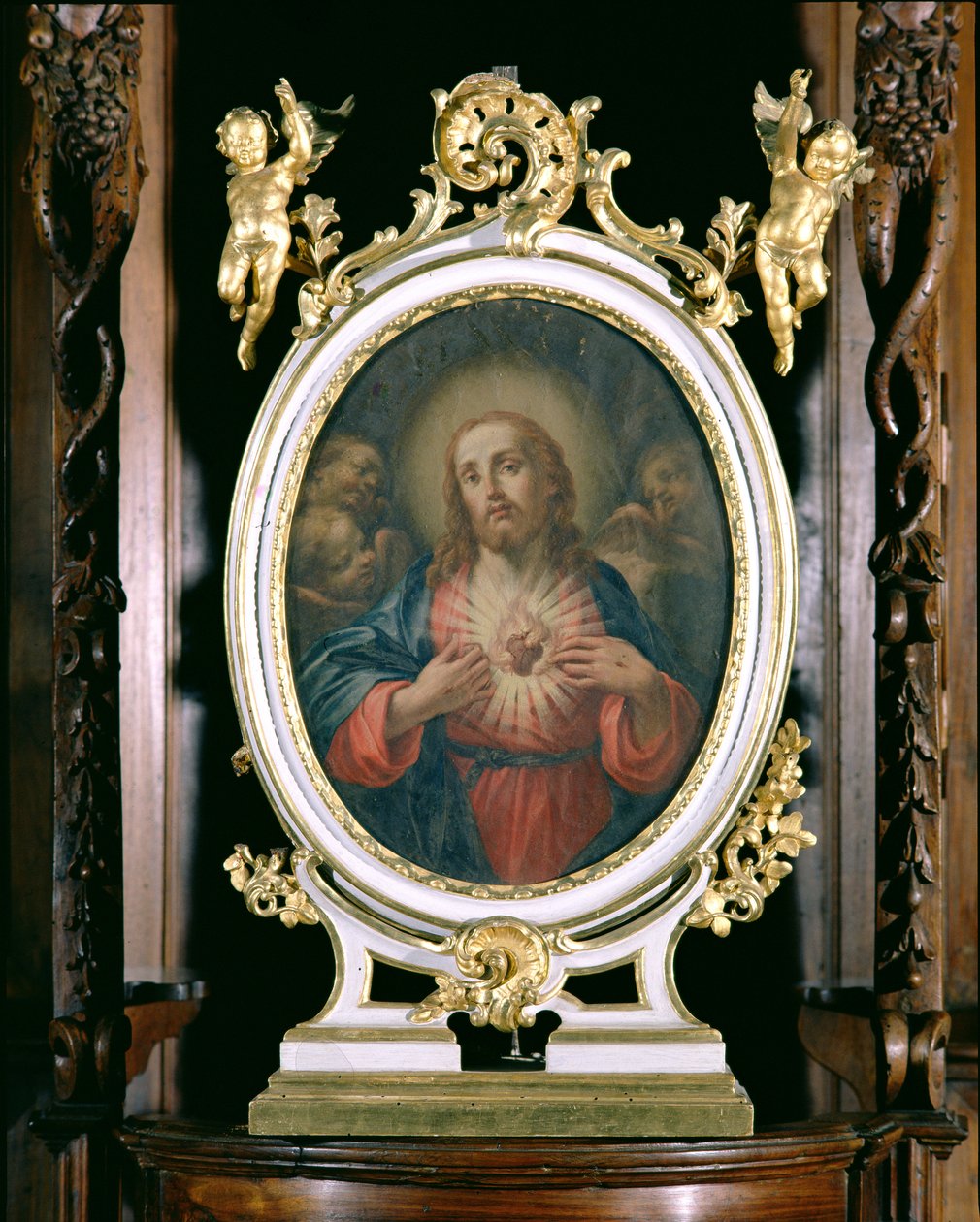 Das Heilige Herz Christi, aus der Kapelle des Internats, 1766 von Giuseppe Varotti