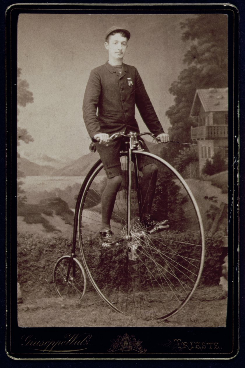 Der Radfahrer von Giuseppe Wulz