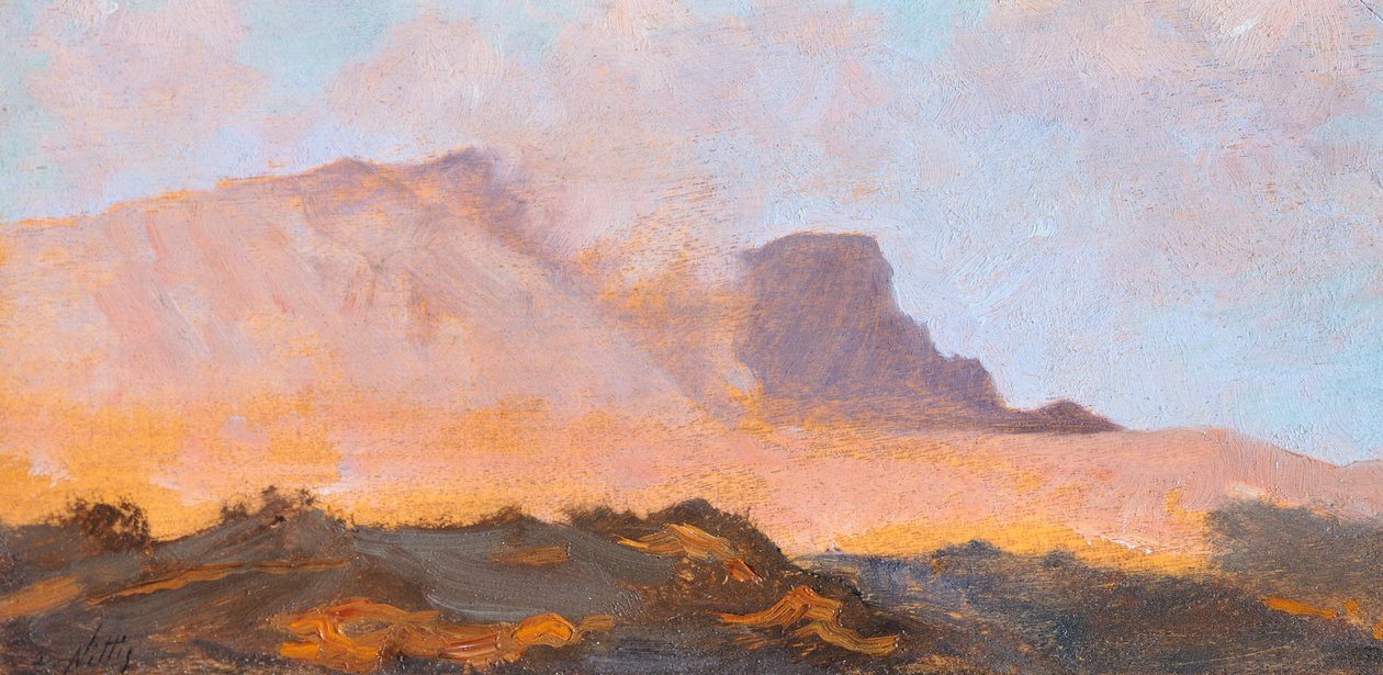 Fumarole des Vesuvs, circa 1871 von Giuseppe or Joseph de Nittis