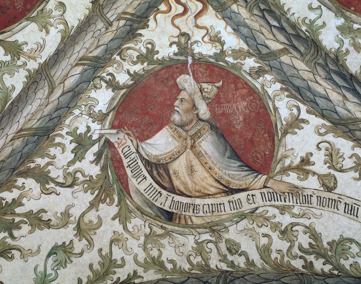 Der Prophet Baruch, aus der Loggia d"Annunciazione, 1451 von Giusto dAllamagna