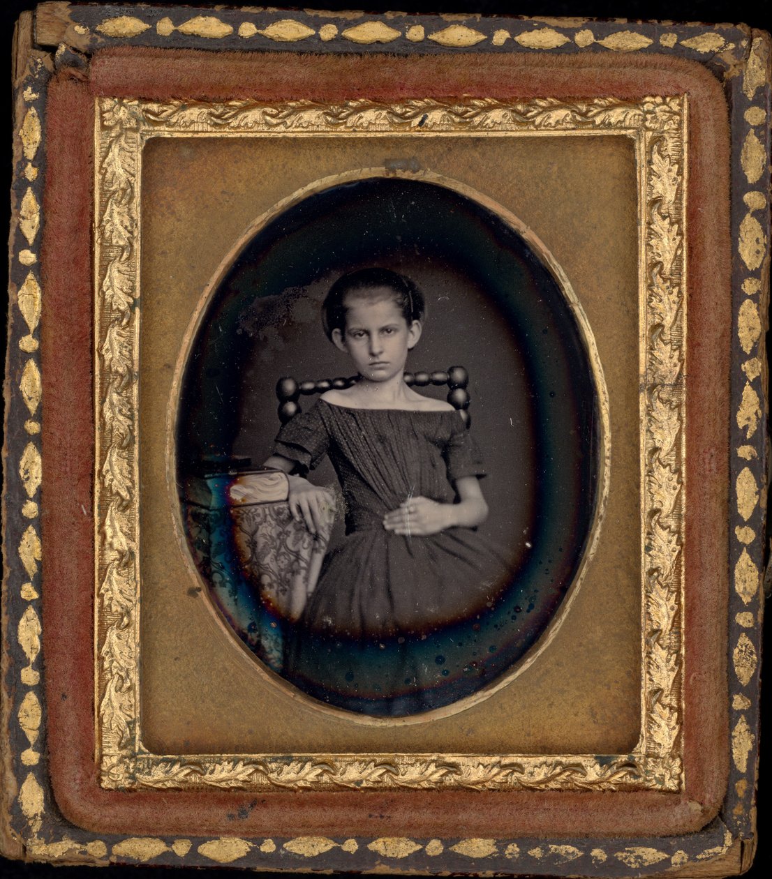 Porträt eines Mädchens, ca. 1850 von Glenalvin J. Goodridge