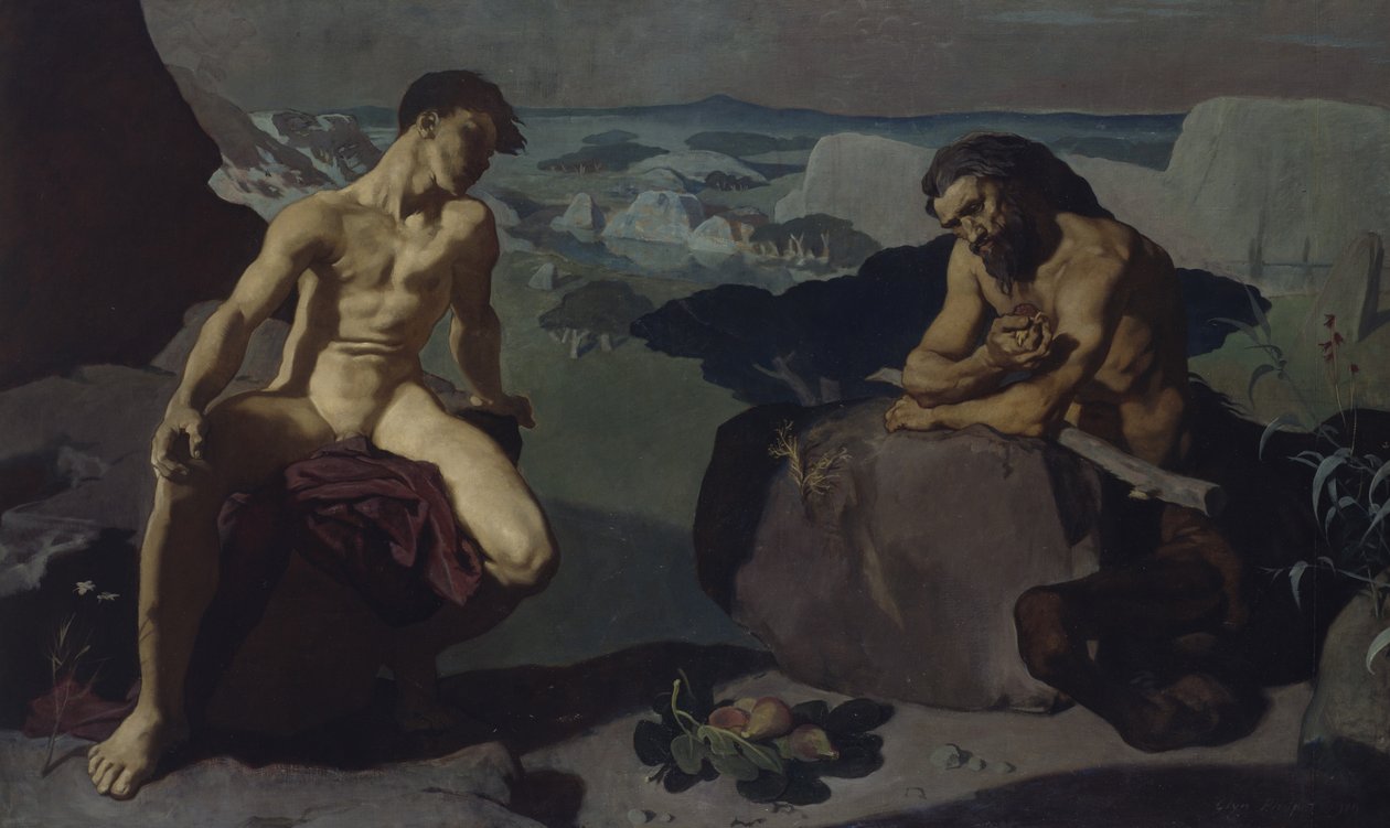 Melampus und der Zentaur von Glyn Warren Philpot