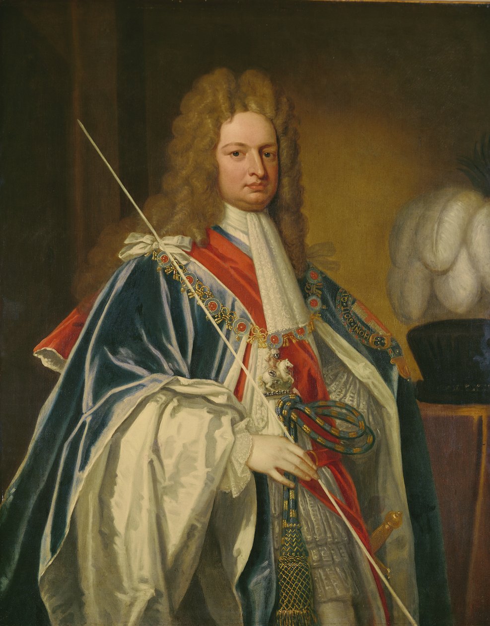 Robert Harley, 1. Earl of Oxford, 1714 von Godfrey Kneller