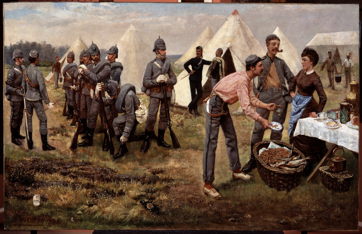 Das Lager der Künstlergewehre von Godfrey Pitney Merry