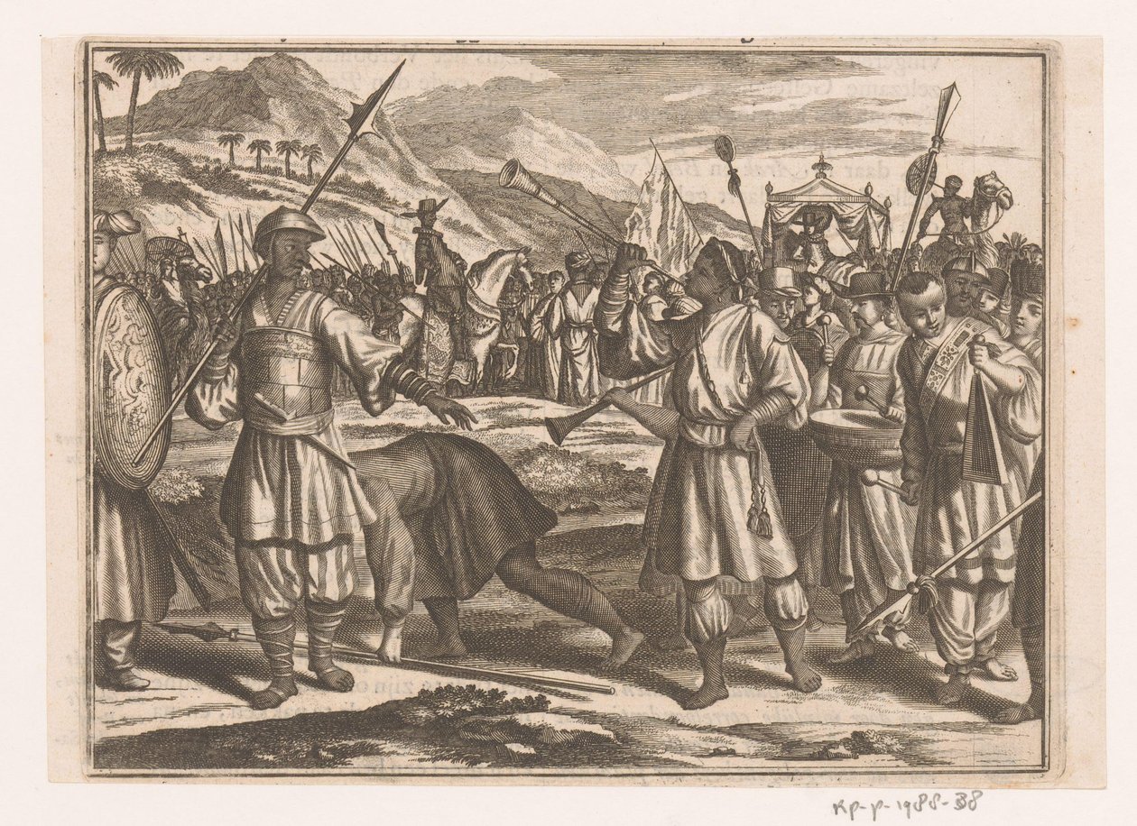 Empfang von Vasco da Gama beim Samorijn von Gonsales Appelmans