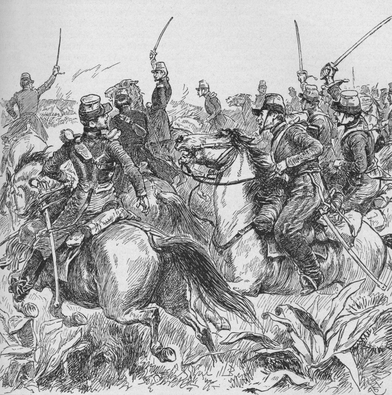 Gefangen durch einen kühnen Schlag Abd-El-Kadrs Smalah von Gordon Frederick Browne