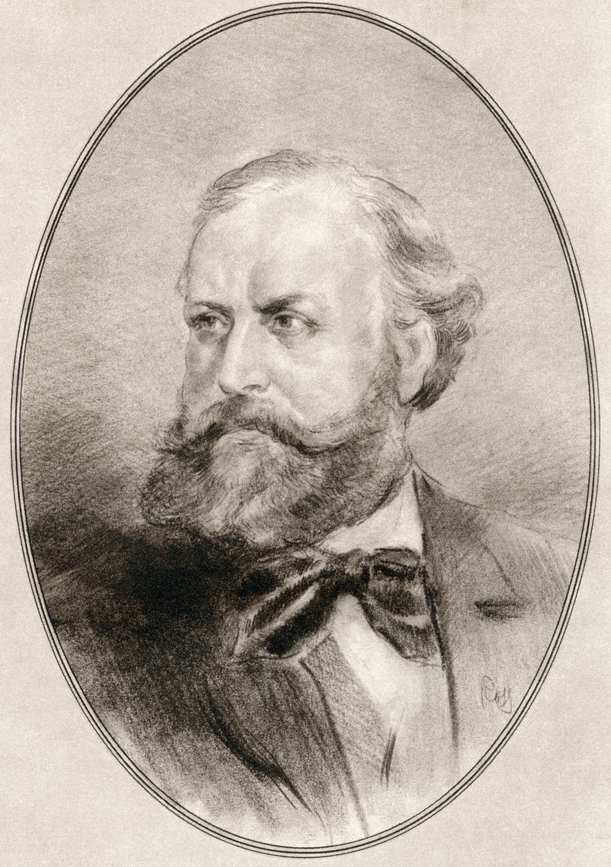 Charles-François Gounod, aus „Lebende Biographien großer Komponisten“ von Gordon Ross