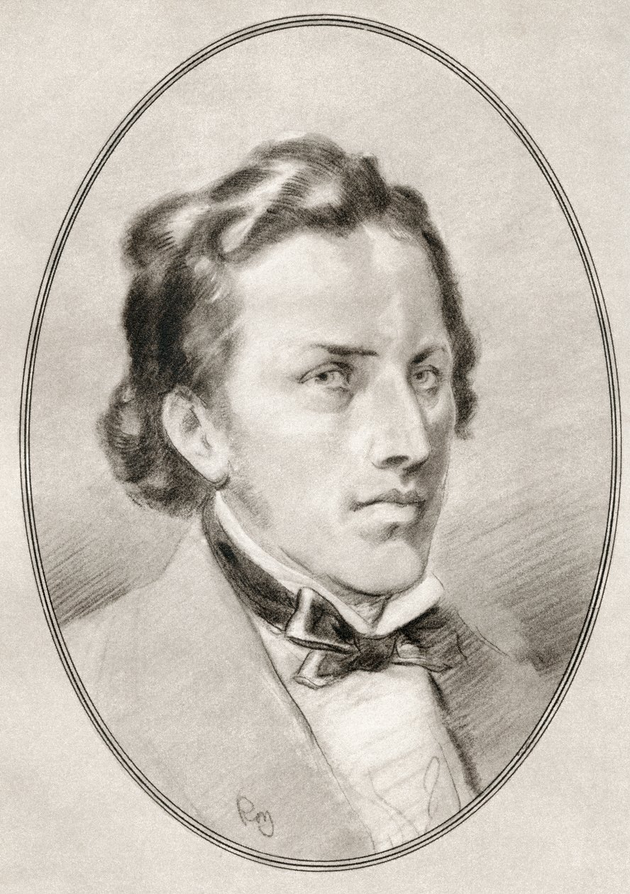 Frédéric François Chopin, aus Living Biographies of Great Composers von Gordon Ross