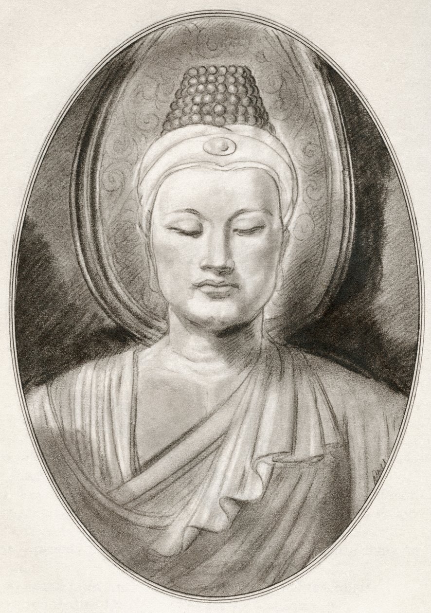 Gautama Buddha, auch bekannt als Siddhartha Gautama, aus Living Biographies of Religious Leaders von Gordon Ross