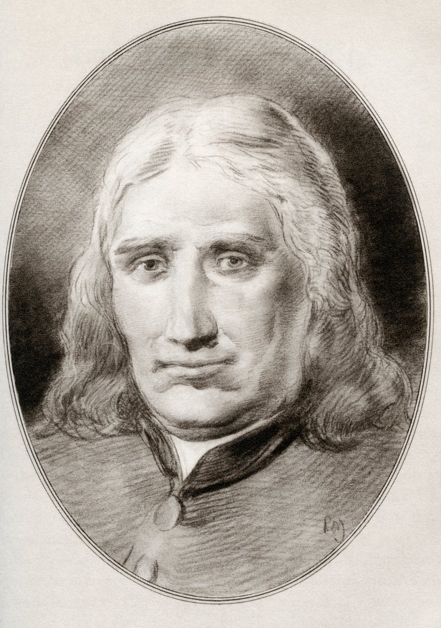 George Fox, aus Lebende Biographien religiöser Führer von Gordon Ross