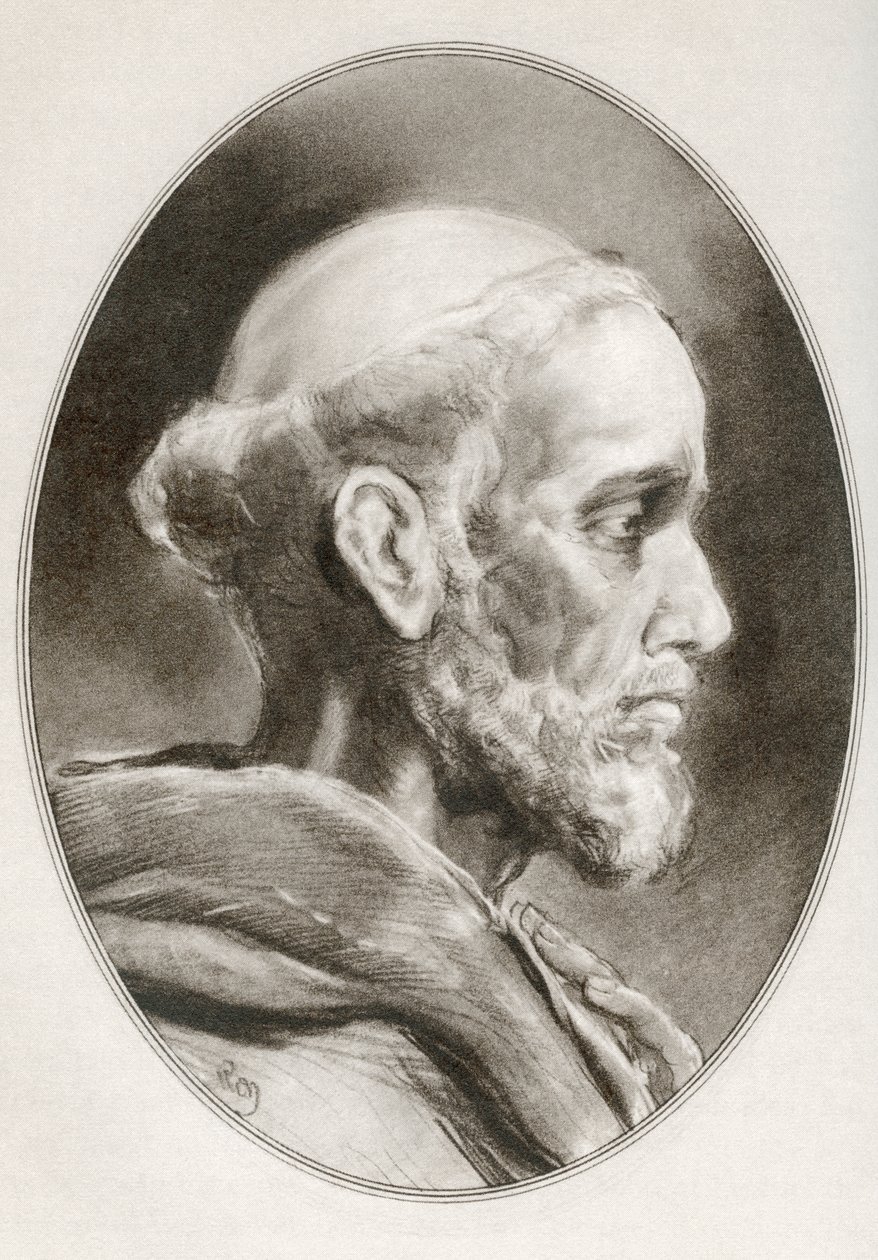 Heiliger Franz von Assisi, aus Living Biographies of Religious Leaders von Gordon Ross