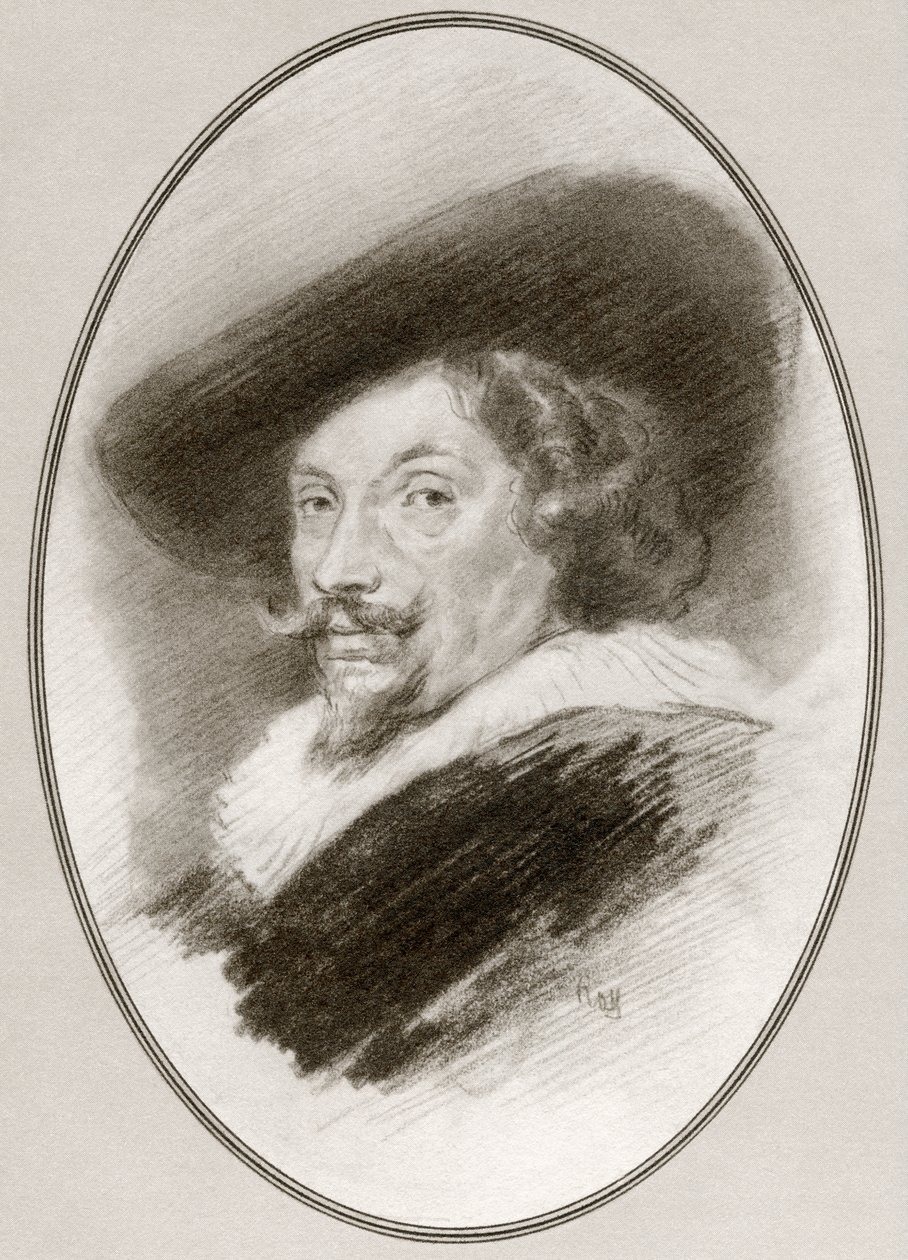 Sir Peter Paul Rubens, aus Living Biographies of Great Painters von Gordon Ross