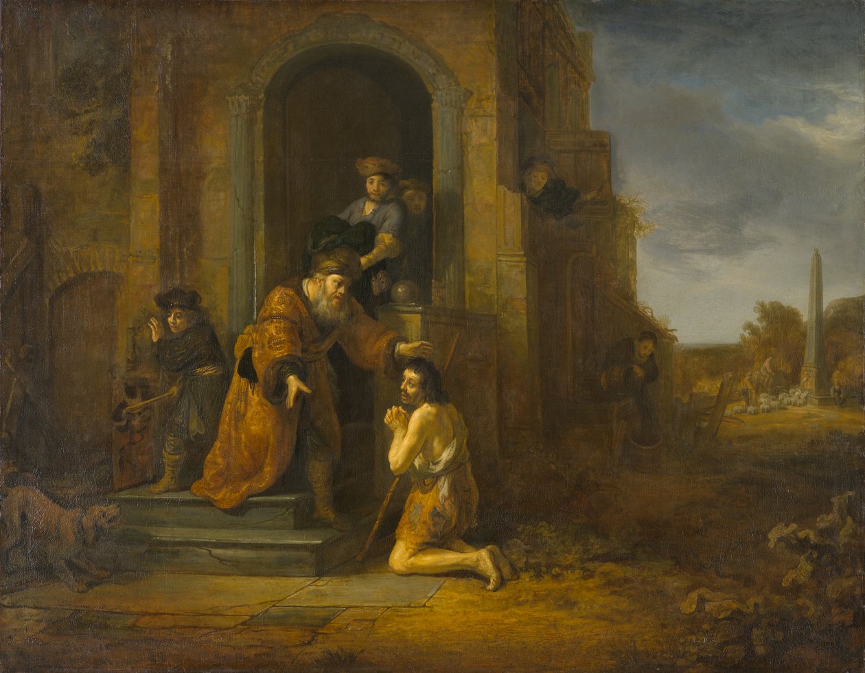 Die Rückkehr des verlorenen Sohnes, ca. 1640-1642 von Govaert Flinck