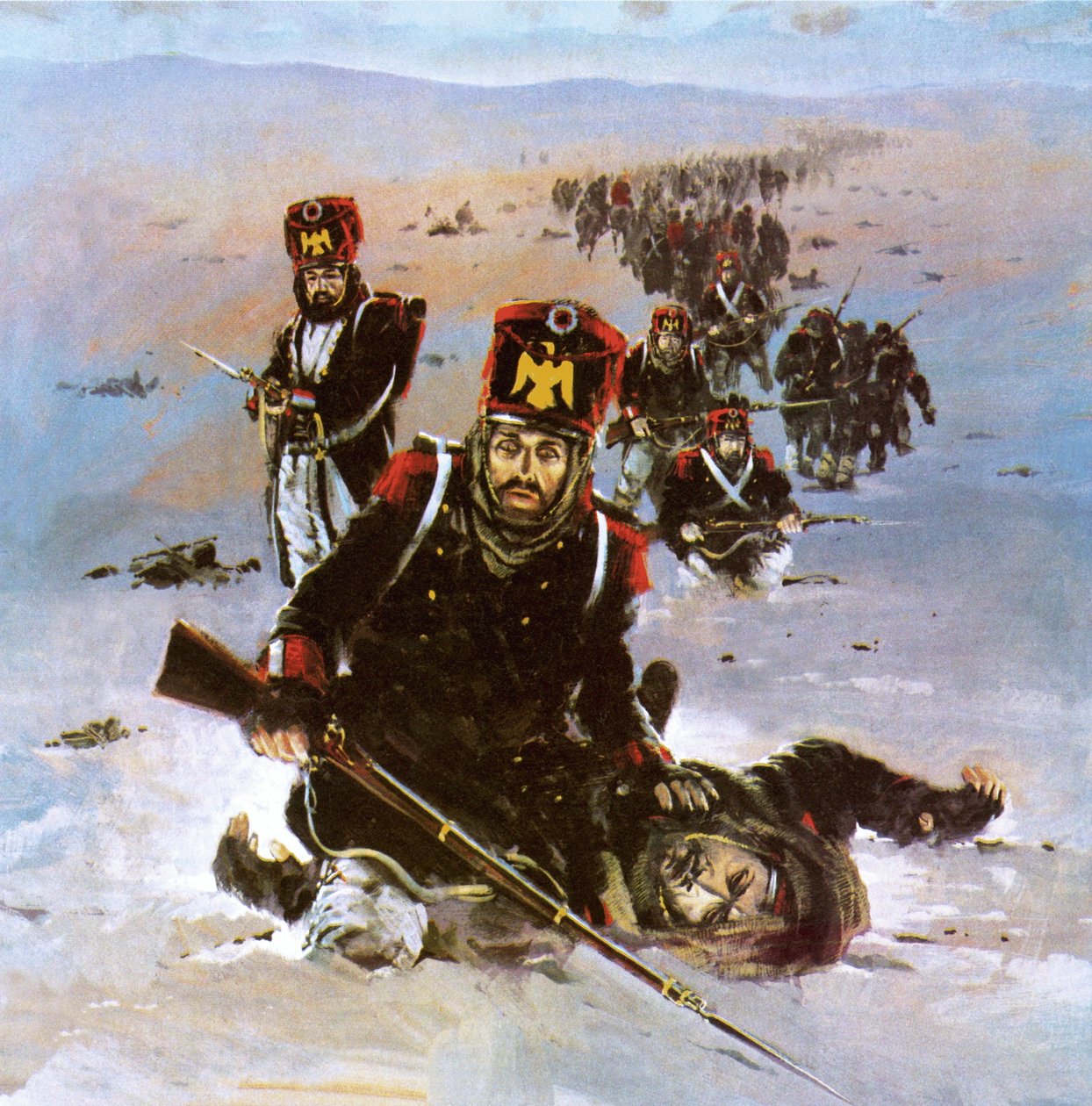 Der französische Rückzug aus Moskau im Jahr 1812 von Graham Coton
