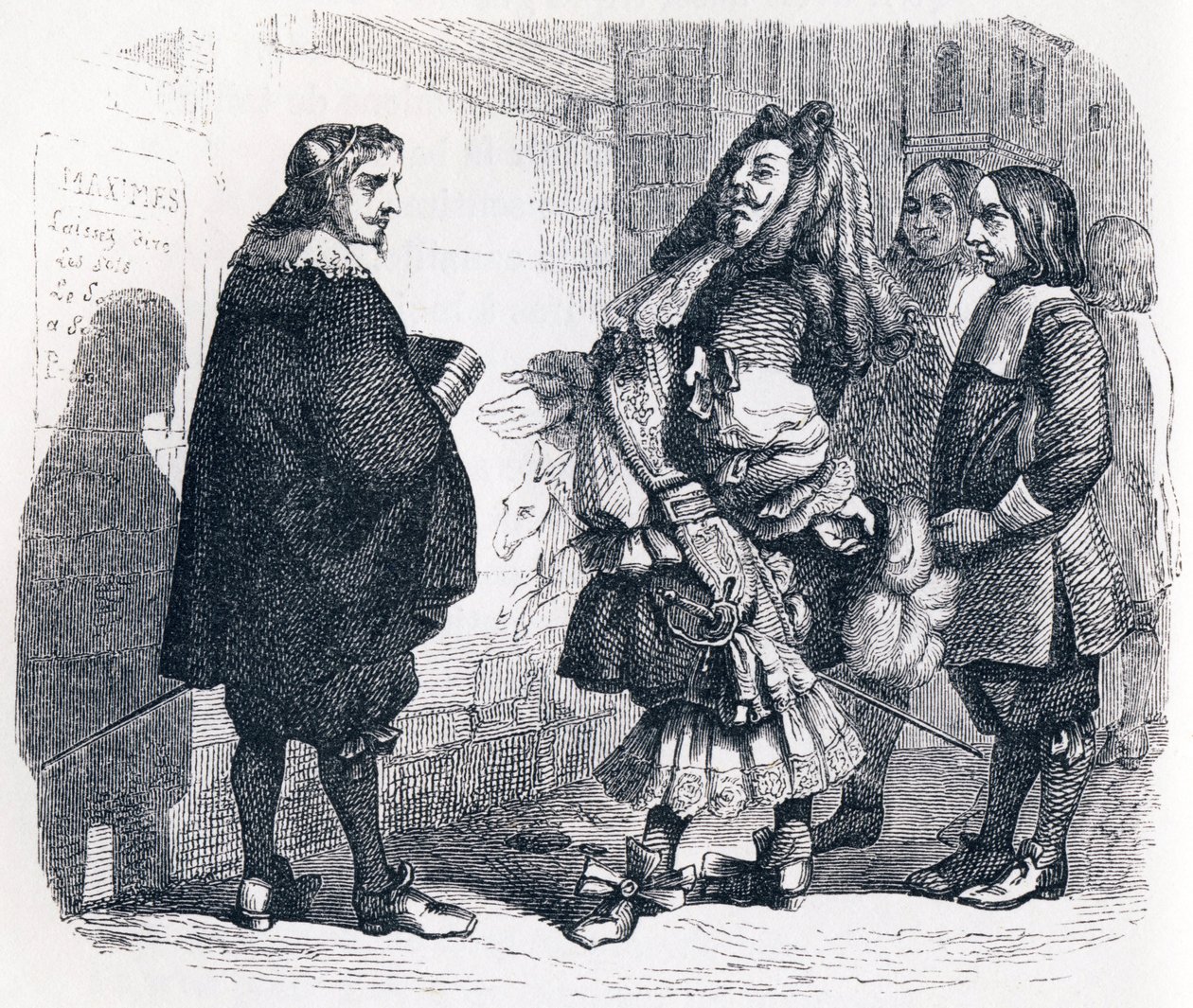 Der Vorteil der Wissenschaft - Fabeln von La Fontaine von Grandville