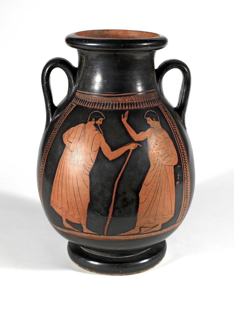 Rotfigurige Pelike von Greek