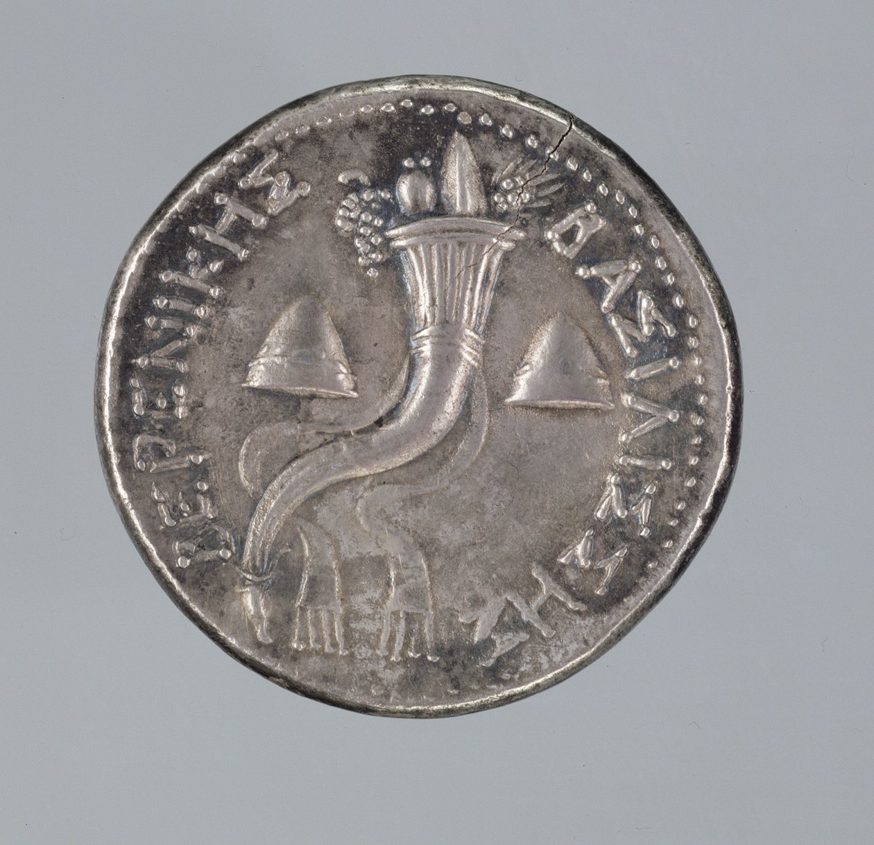 Silber-Didrachme von Berenike II von Greek