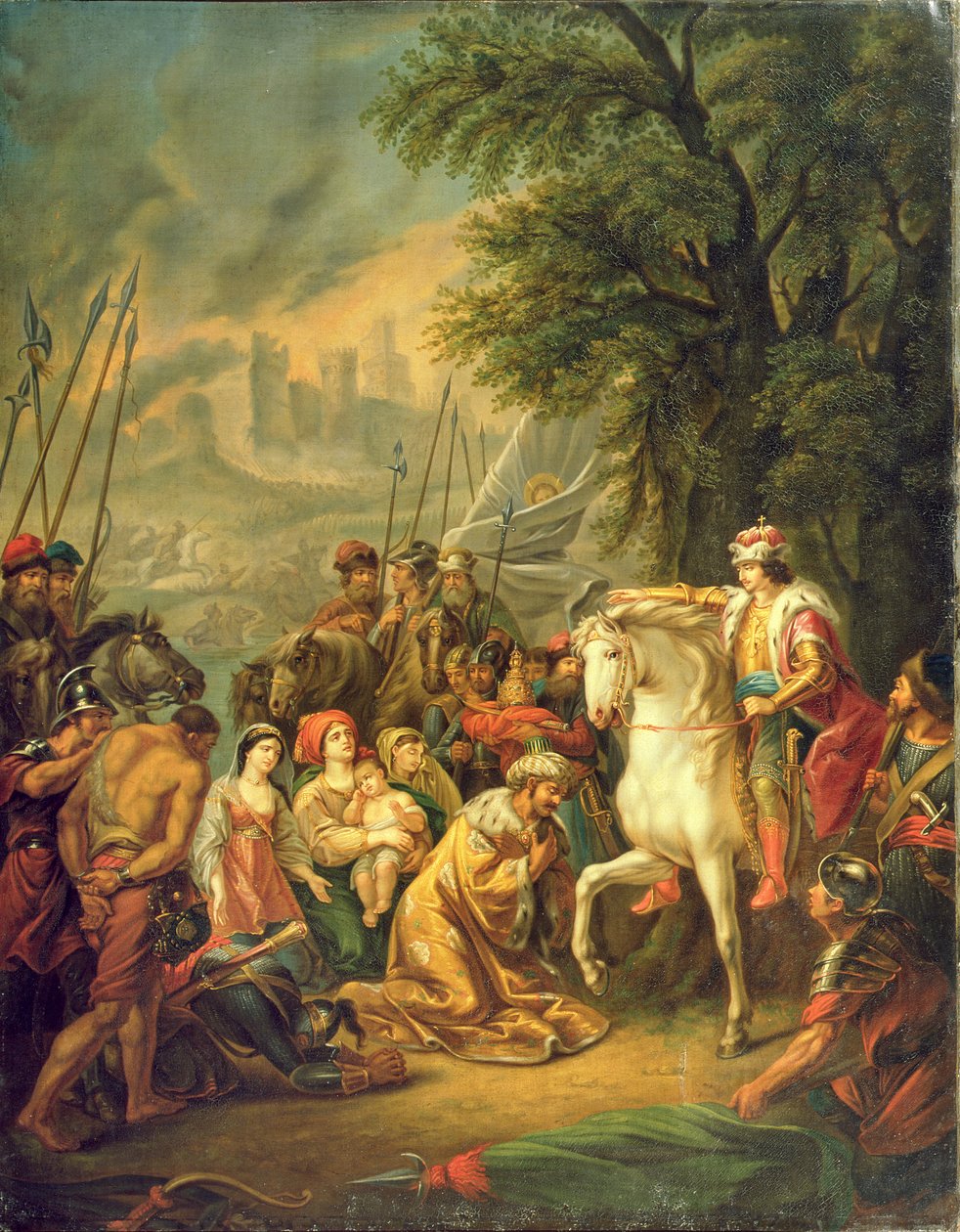 Zar Iwan IV. (1530-84) erobert Kasan im Jahr 1552 von Grigoriy Ivanovich Ugryumov