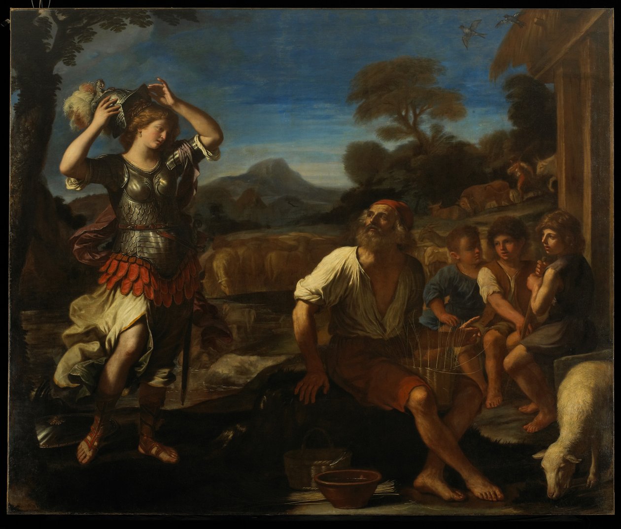 Erminia und die Hirten, 1648 von Giovanni Francesco Barbieri