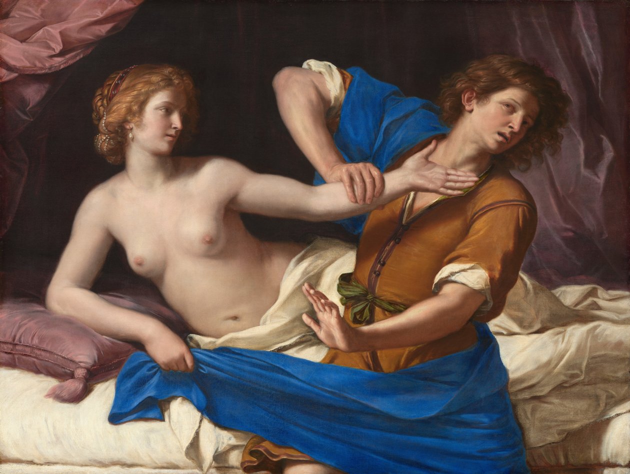 Joseph und Potiphars Frau von Guercino