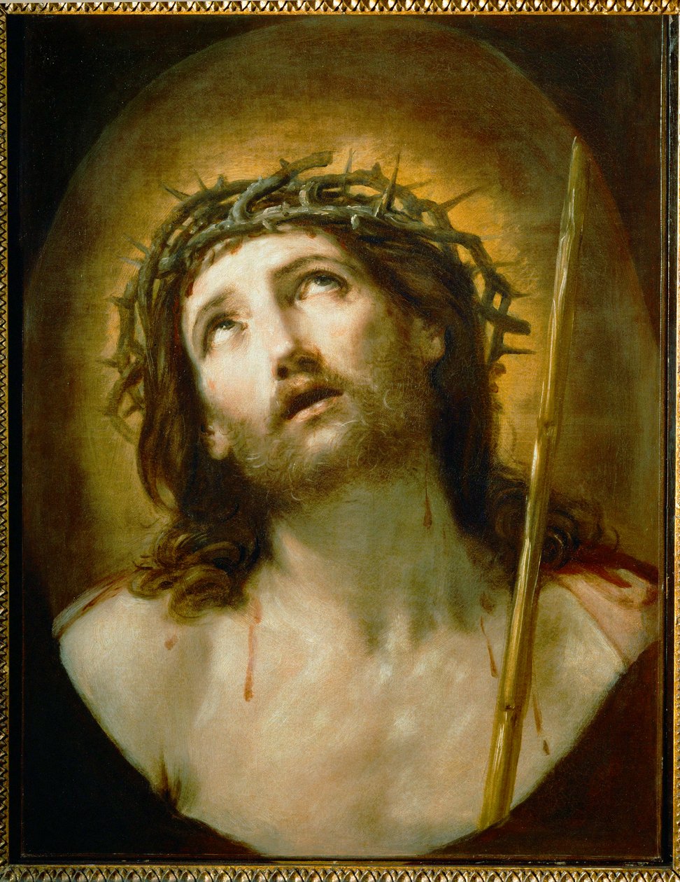 Ecce Homo. Aus der Sammlung von Ludwig XIV. von Guido (follower of) Reni