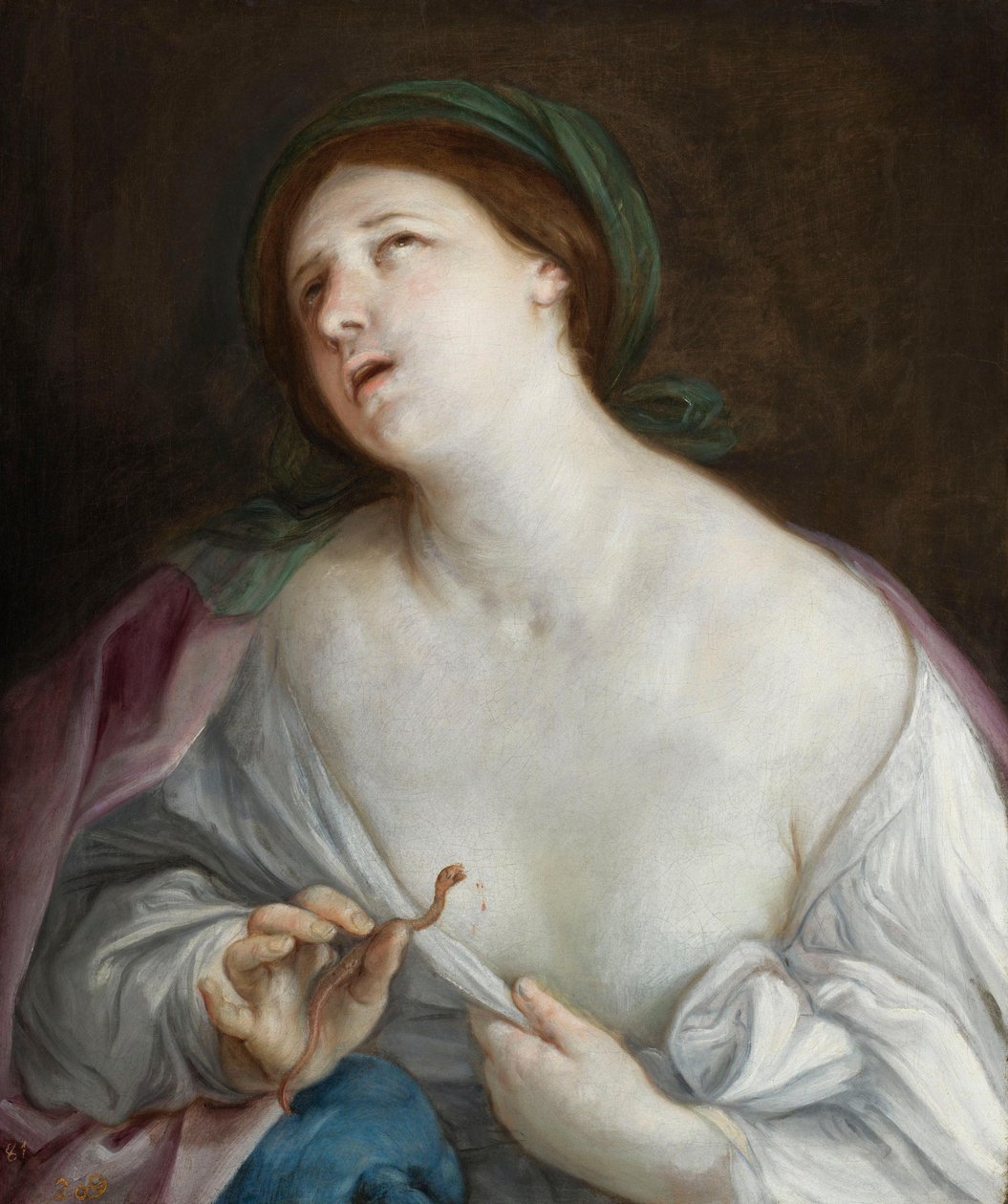 Der Selbstmord der Kleopatra von Guido Reni