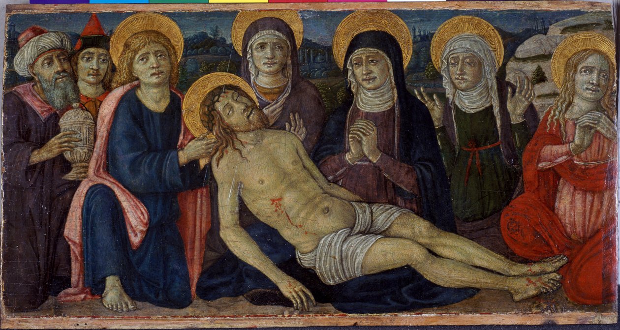 Die Beweinung Christi von Guidoccio di Giovanno Cozzarelli