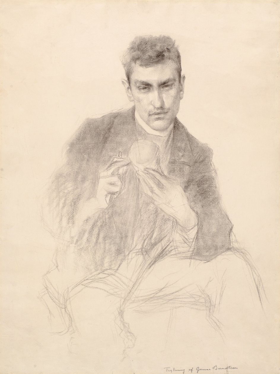 Porträt von Magnus Enckell von Gunnar Berndtson