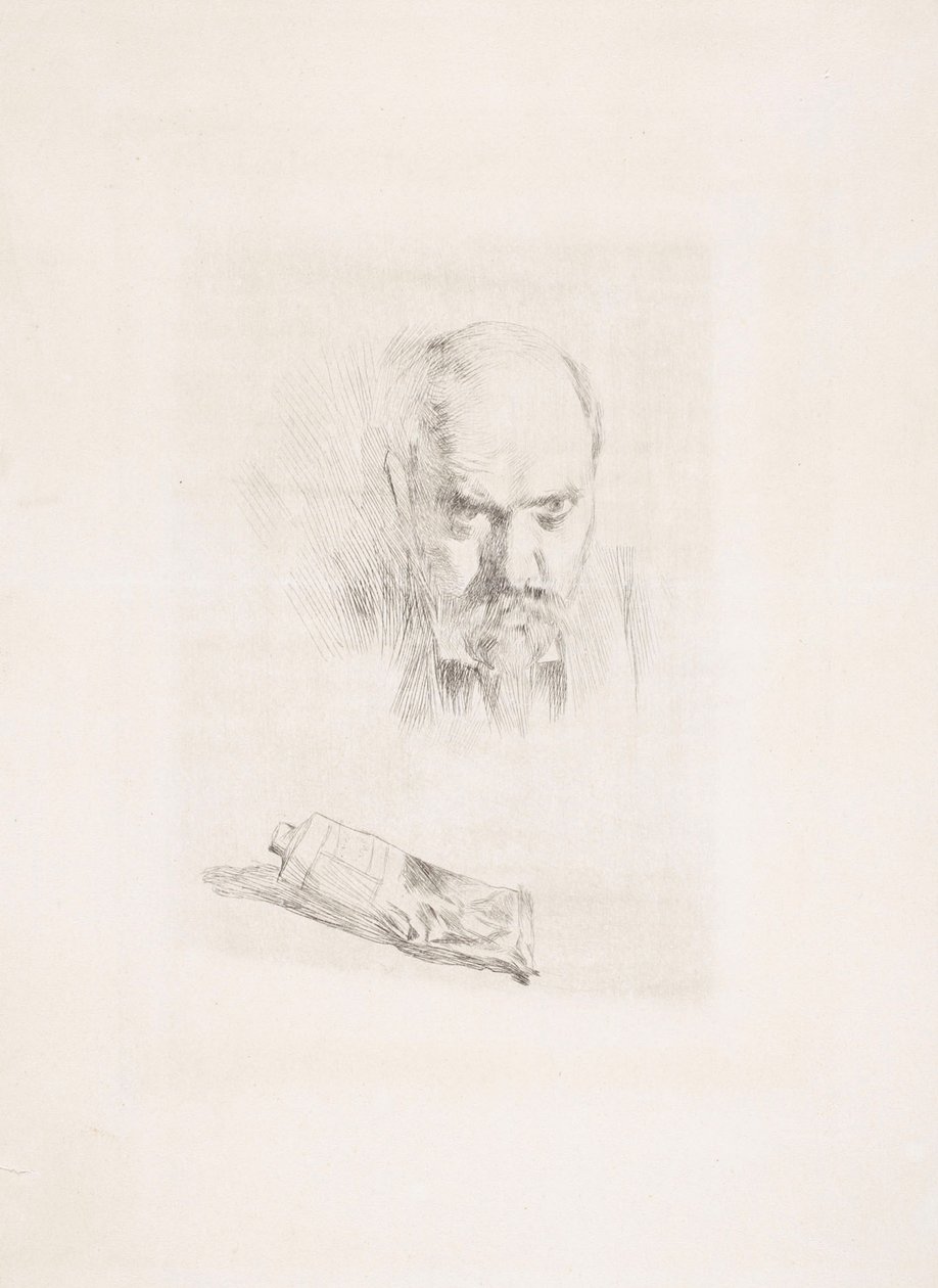 Selbstporträt von Gunnar Berndtson