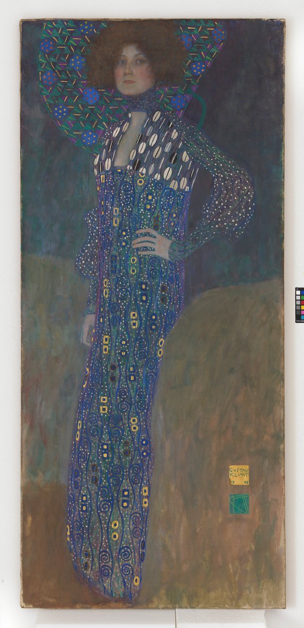 Porträt Emilie Flöge von Gustav Klimt