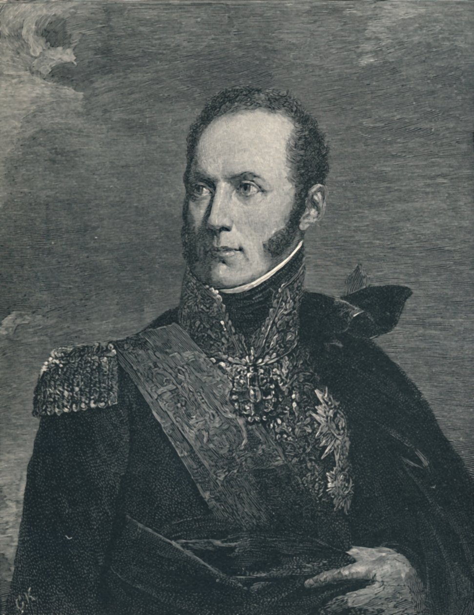 Armand-Augustin-Louis De Caulaincourt - Herzog von Vicenza, um 1800, 1896 von Gustav Kruell