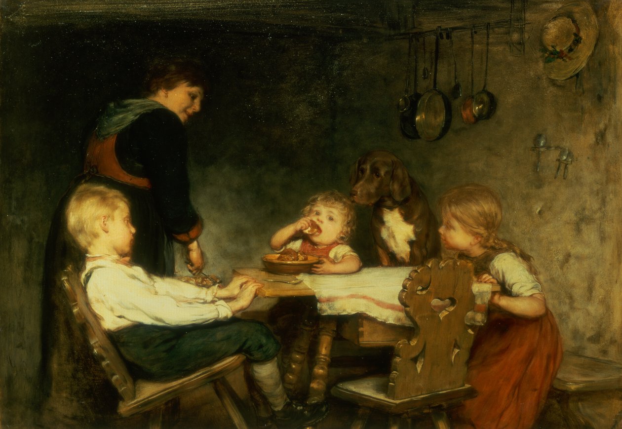 Teestunde von Gustav Laeverenz