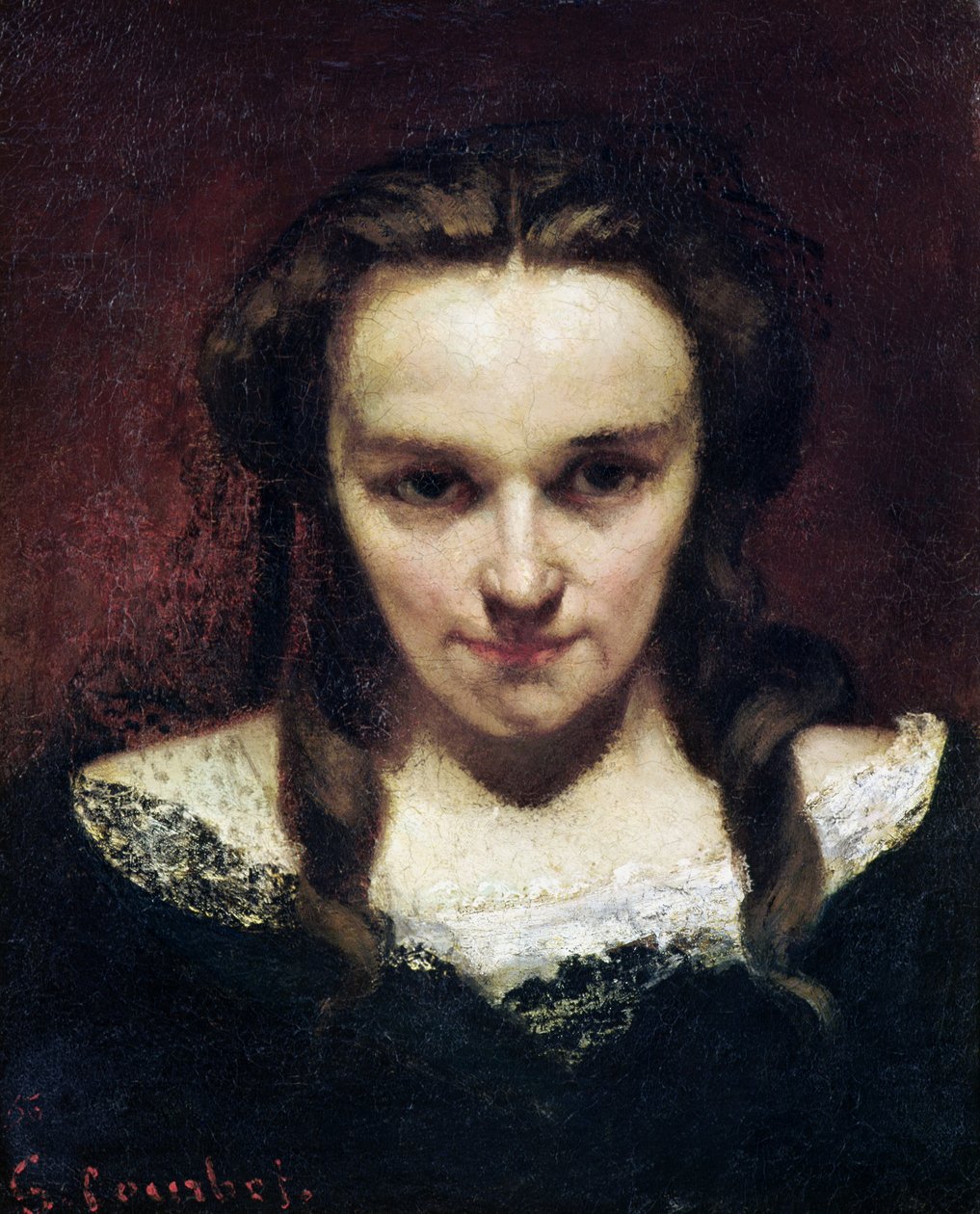 Der Hellseher oder Der Schlafwandler, ca. 1865 von Gustave Courbet