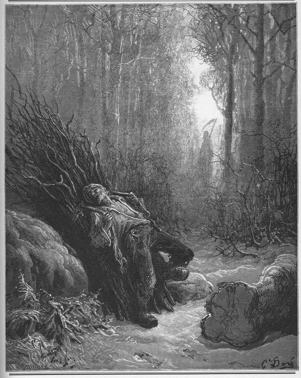 La Mort et le bûcheron - Der Tod und der Holzfäller - aus 