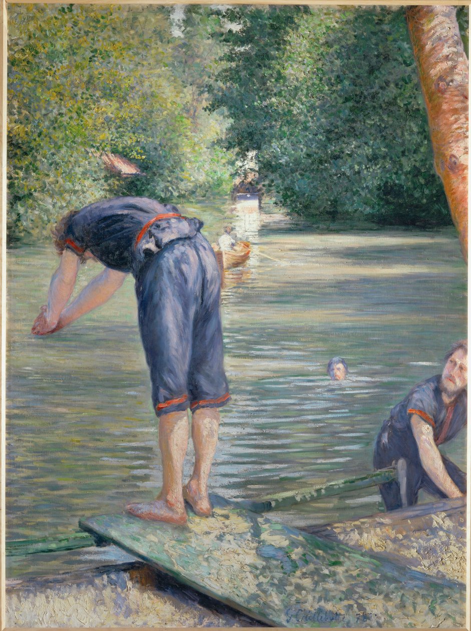 Badegäste von Gustave Caillebotte