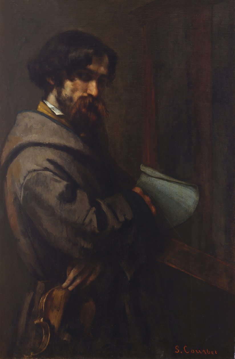 Alphonse Promayet 1822-1872, 1851 von Gustave Courbet