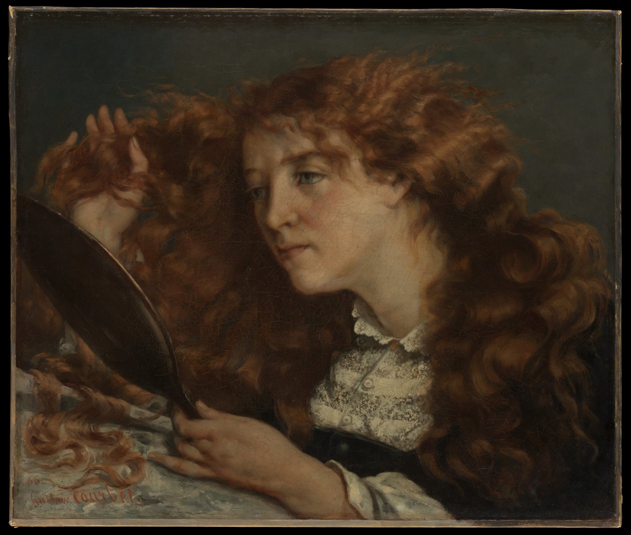 Jo, die schöne Irin von Gustave Courbet