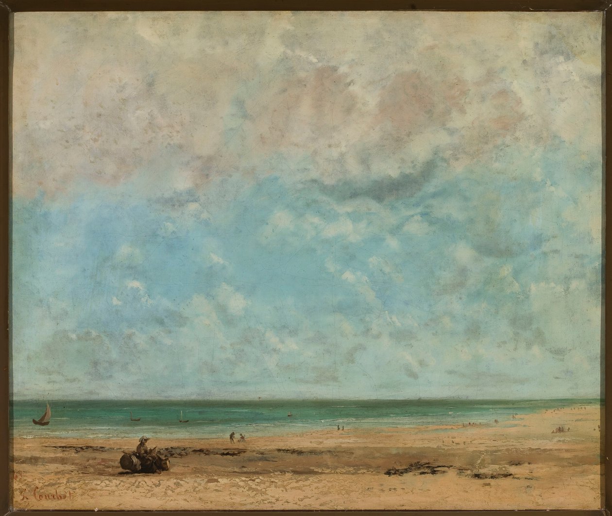 Meereslandschaft von Gustave Courbet