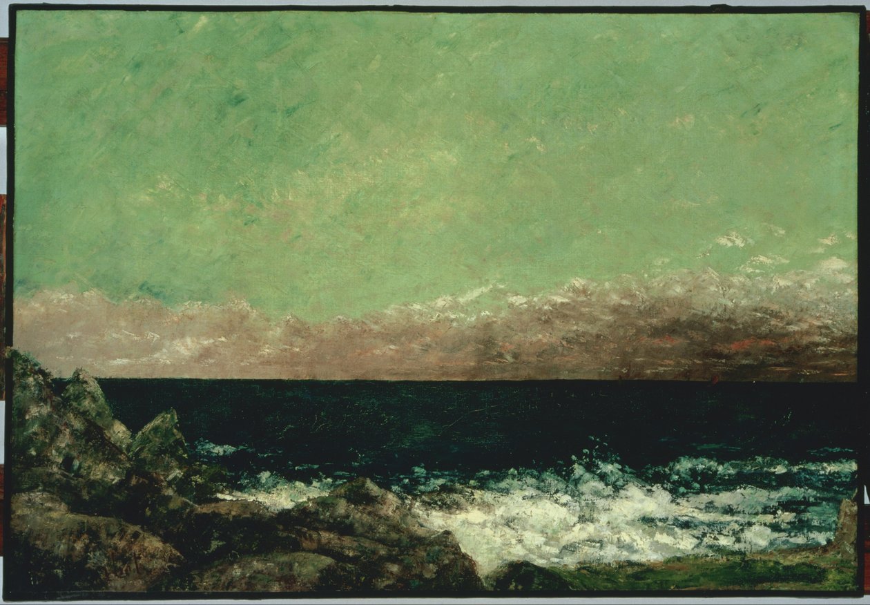 Das Mittelmeer von Gustave Courbet